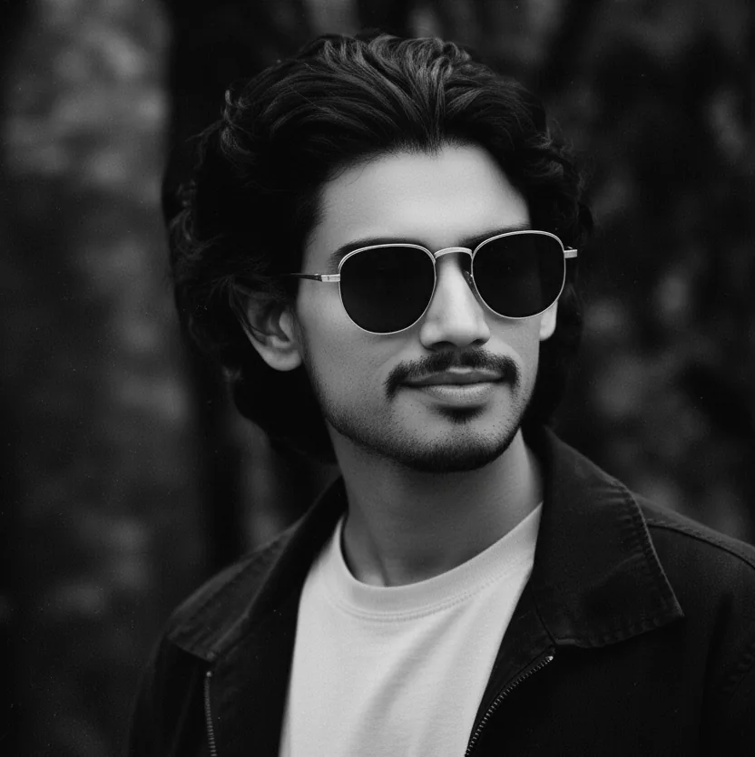 Portrait of Ajmal C A, freelance full stack developer based in Bengaluru